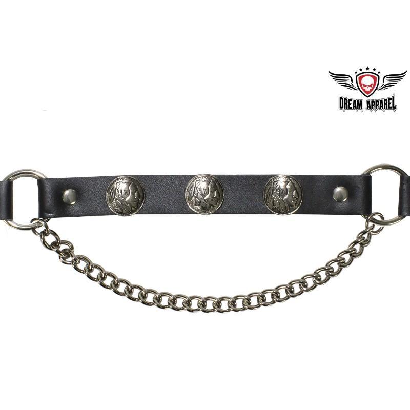 Indian Head Nickel Boot Chain