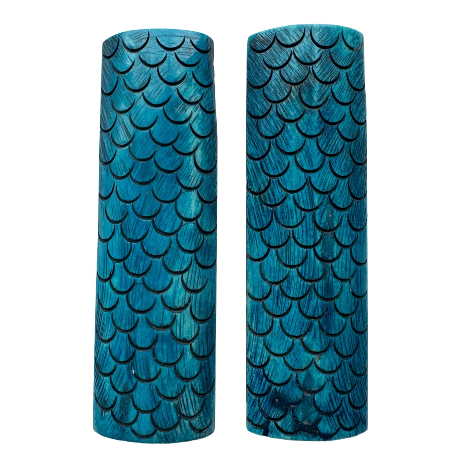 Camel Bone Scales Knife Handle Making Blanks 5", DIY Set of 2 Scales Smooth