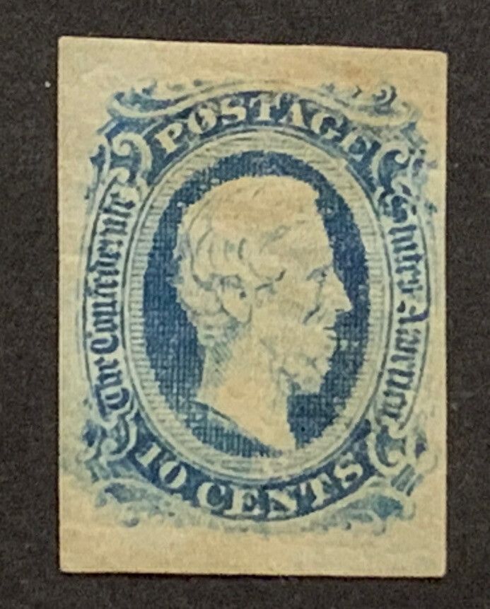 Travelstamps: US Stamps CONFEDERATE CSA SCOTT #11 MINT OG H