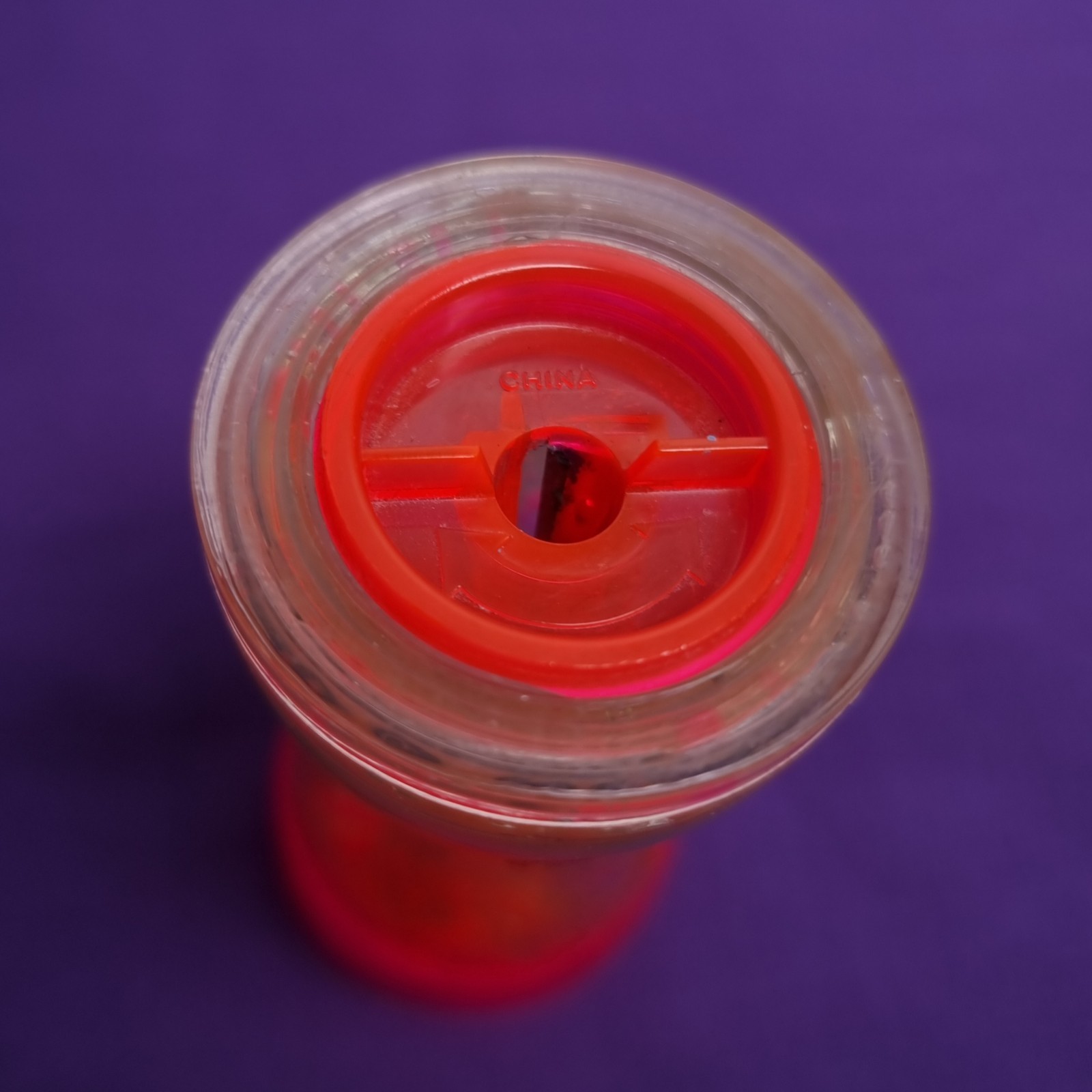 Foohy Fooz Pencil Sharpener 2006 Yellow & Pink Rare Y2K