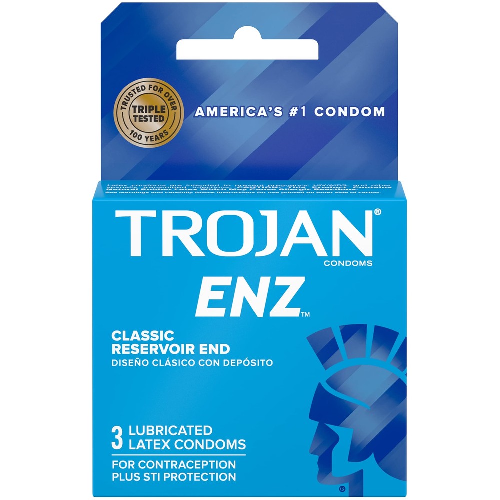 Trojan Enz Lubricated 1 - 3 pack (Package Of 3)