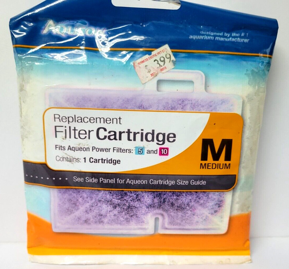 Aqueon QuietFlow Replacement Filter Cartridge Medium NEW