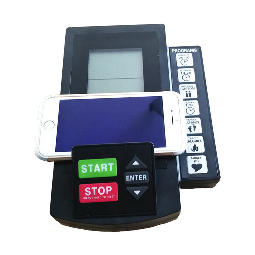 LCD Electronic Counter Exercise Bike Display Wind Resistance Magnetic Control