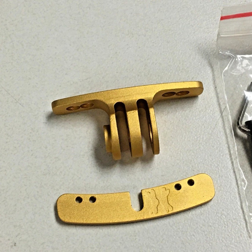 NEW HK Army Universal GoPro Goggle Camera Mount - Gold