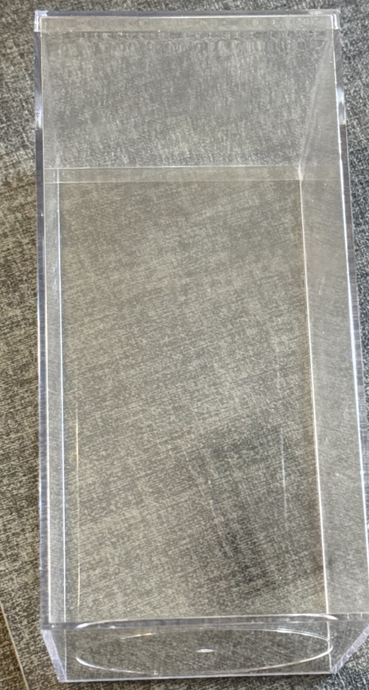 Acrylic Case Clear Horizontal 8x4x4" Side Load Action Figures Models Ty Beanies