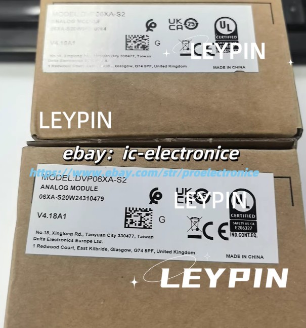 Delta DVP06XA-S2 PLC Extension Module&ic