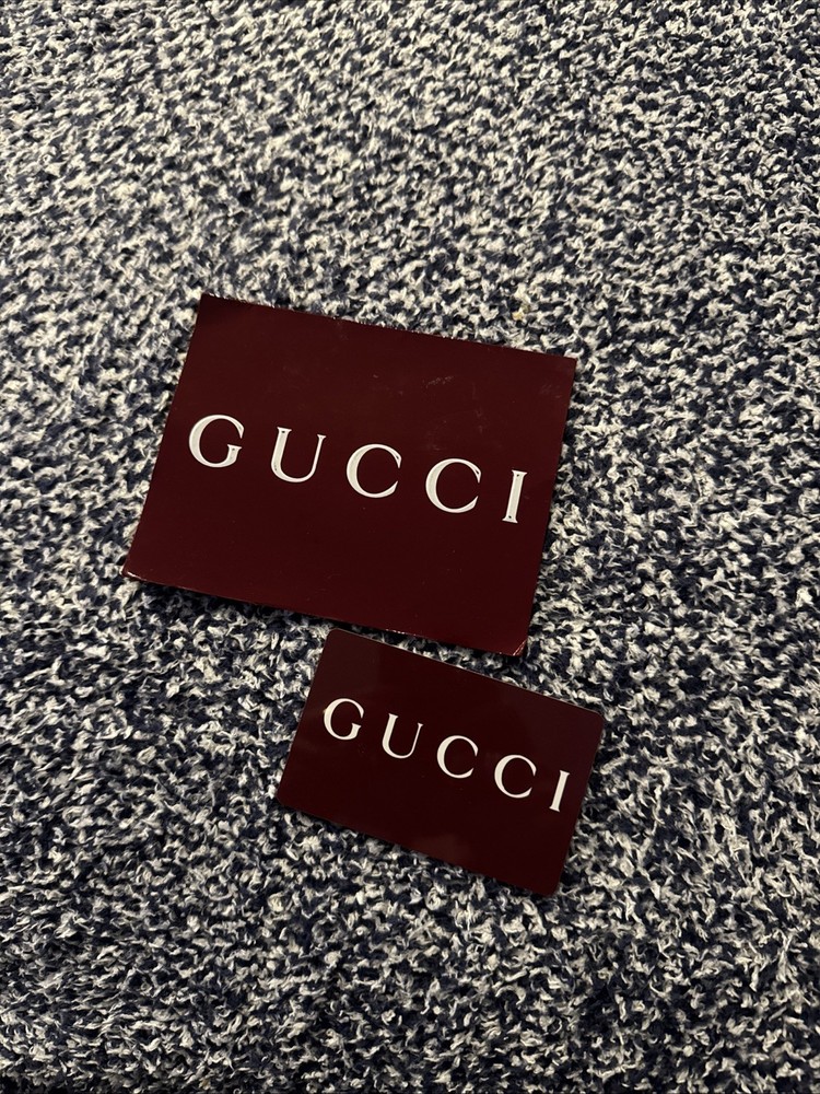 GUCCI GIFT CARD WITH ENVELOPE