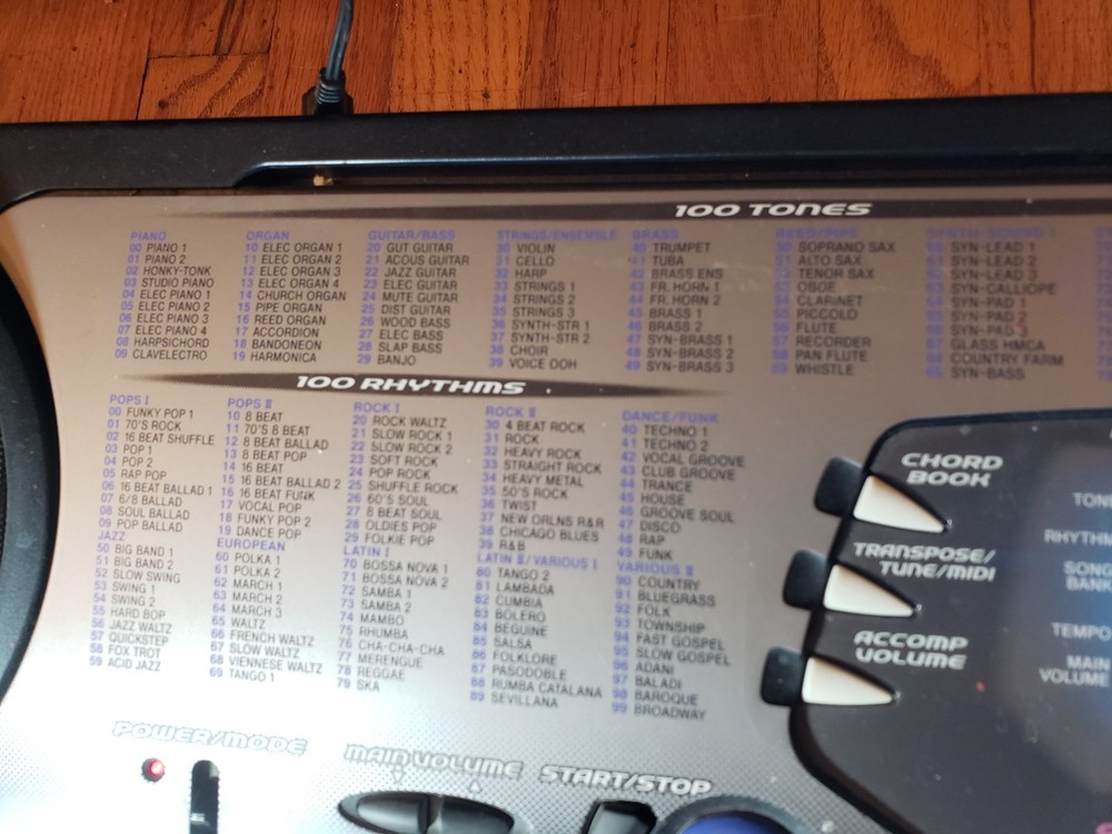 Casio CTK-551 Keyboard Touch Response 100 Tones Song Bank Controller