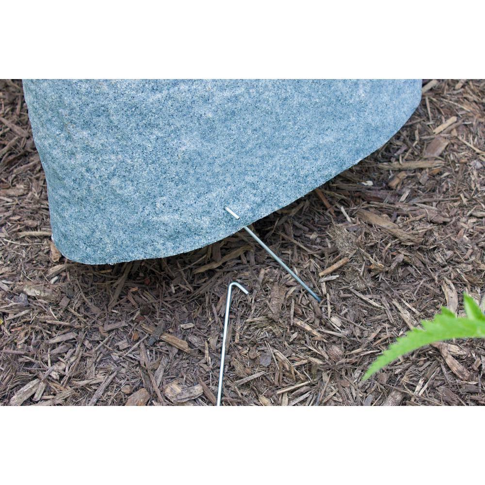 Plastic Landscape Rock Medium Natural Textured Finish Cover Unwanted Objects