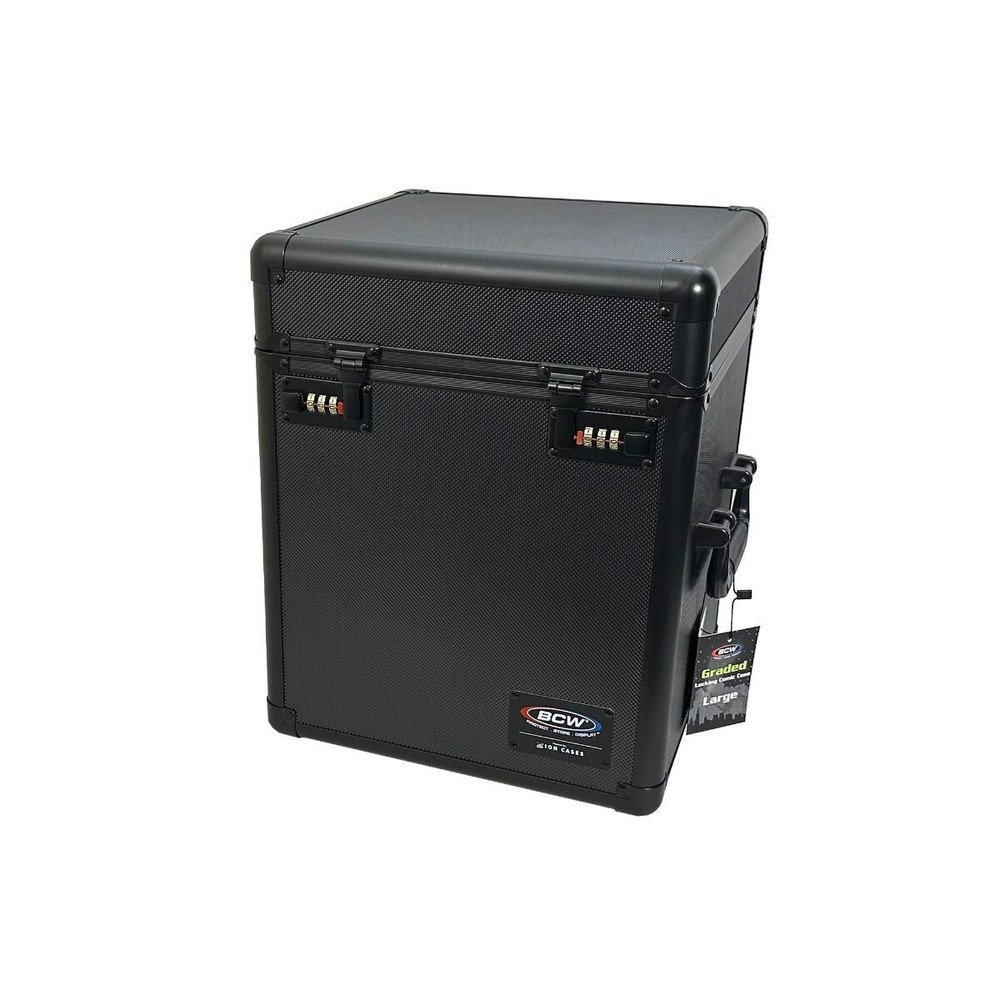 (15ct) BCW Small Graded Lock Case - For Graded Comics - Single Latching Case