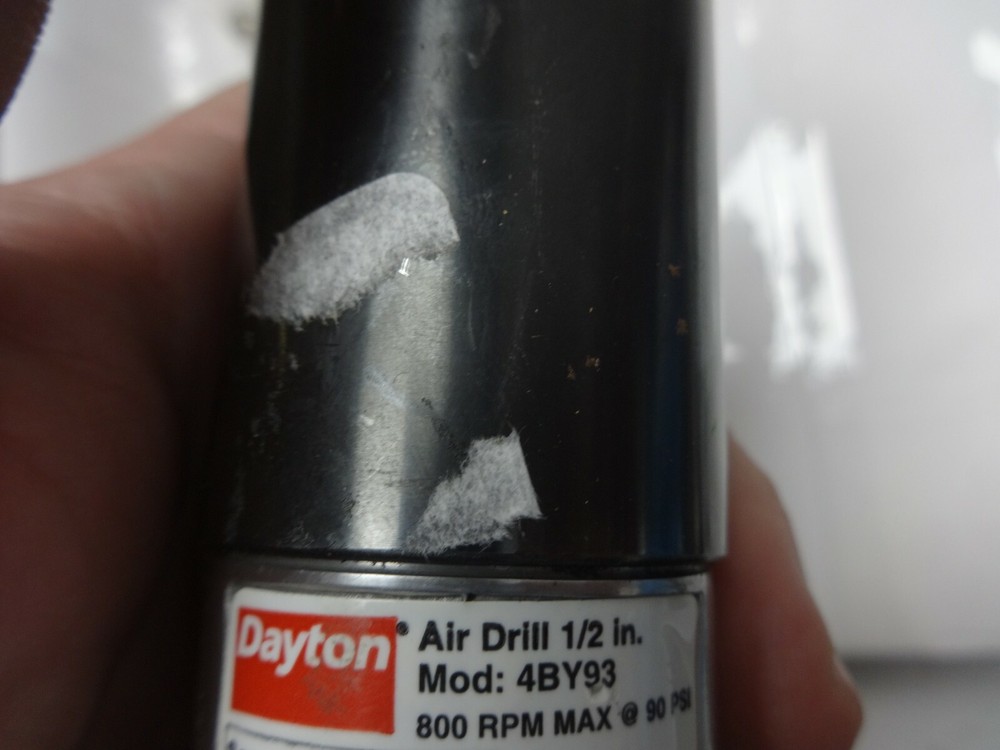 Dayton 1/2" Air Drill Model 4BY93