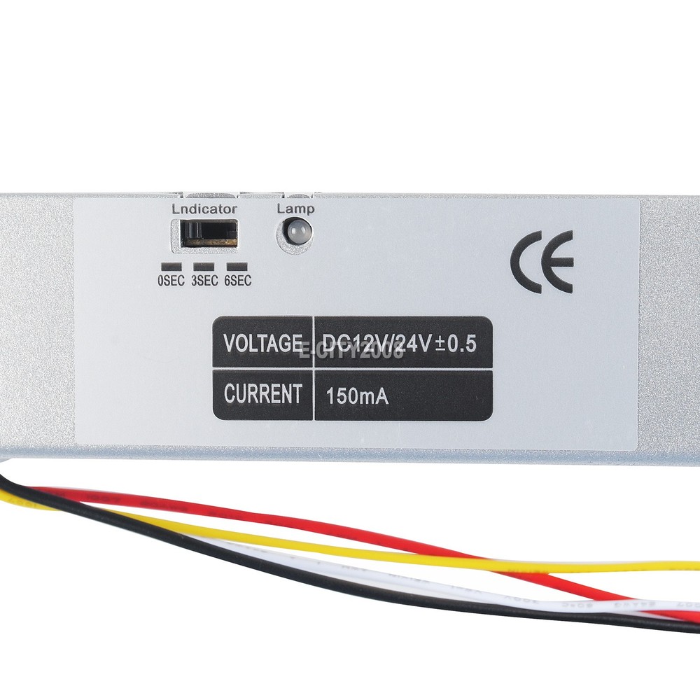 Door Lock Aluminum Electric Drop Safe Security Access Bolt Fail Control System