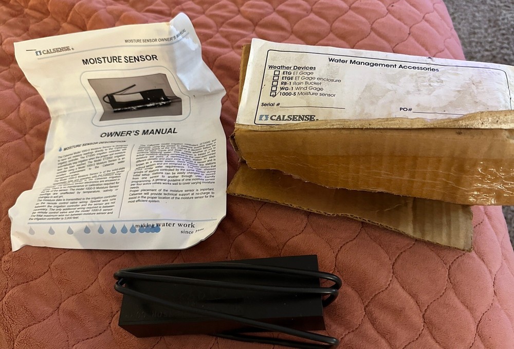 NEW Calsense 1000-S Moisture Sensor For ET2000 Irrigation Controller