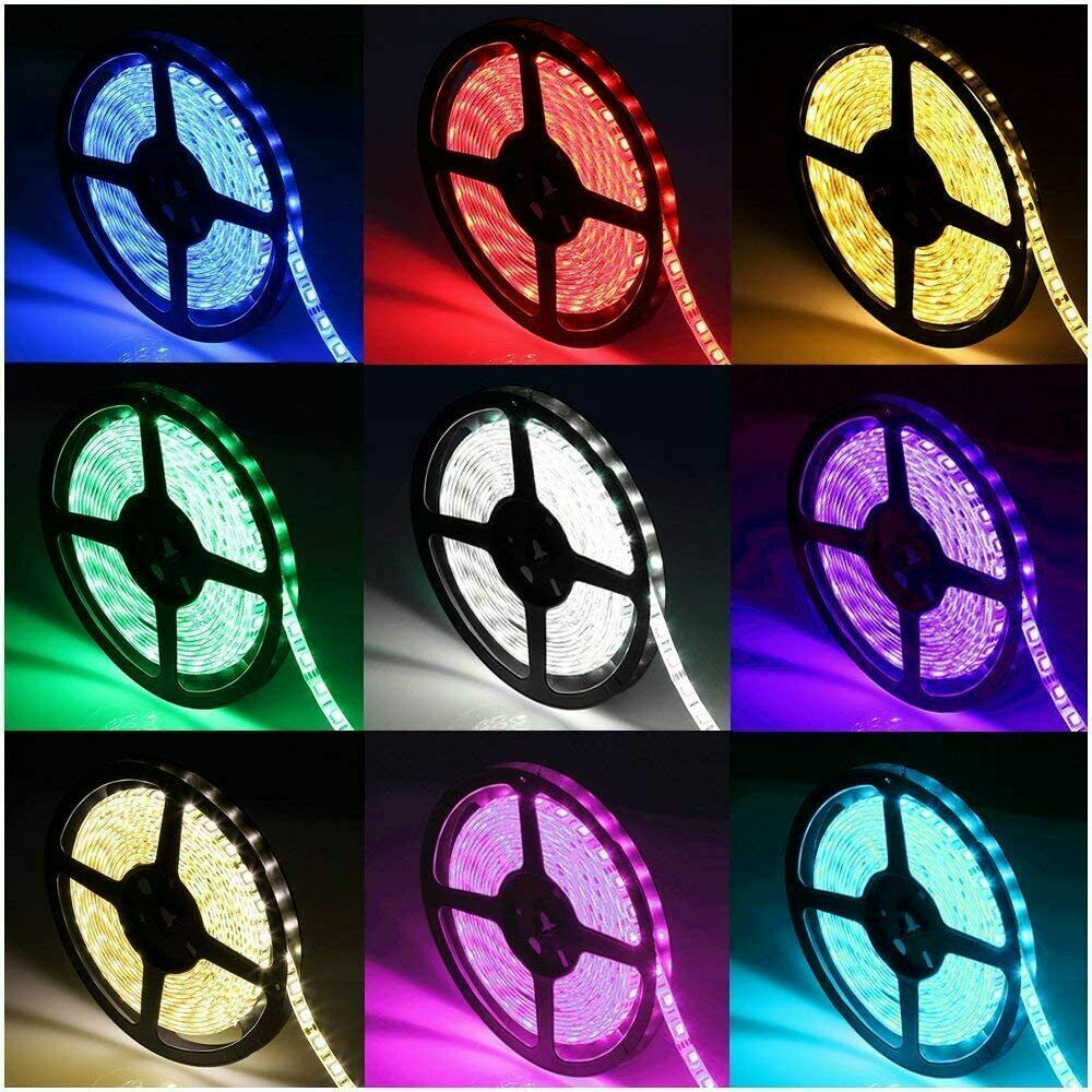 65.6 ft LED String Light with 44-Key Remote Control, Indoor/Outdoor Plug-in