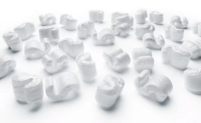 Packing Peanuts 3.5 cu ft - 1 Bag White Anti Static from 100% Recycled Material