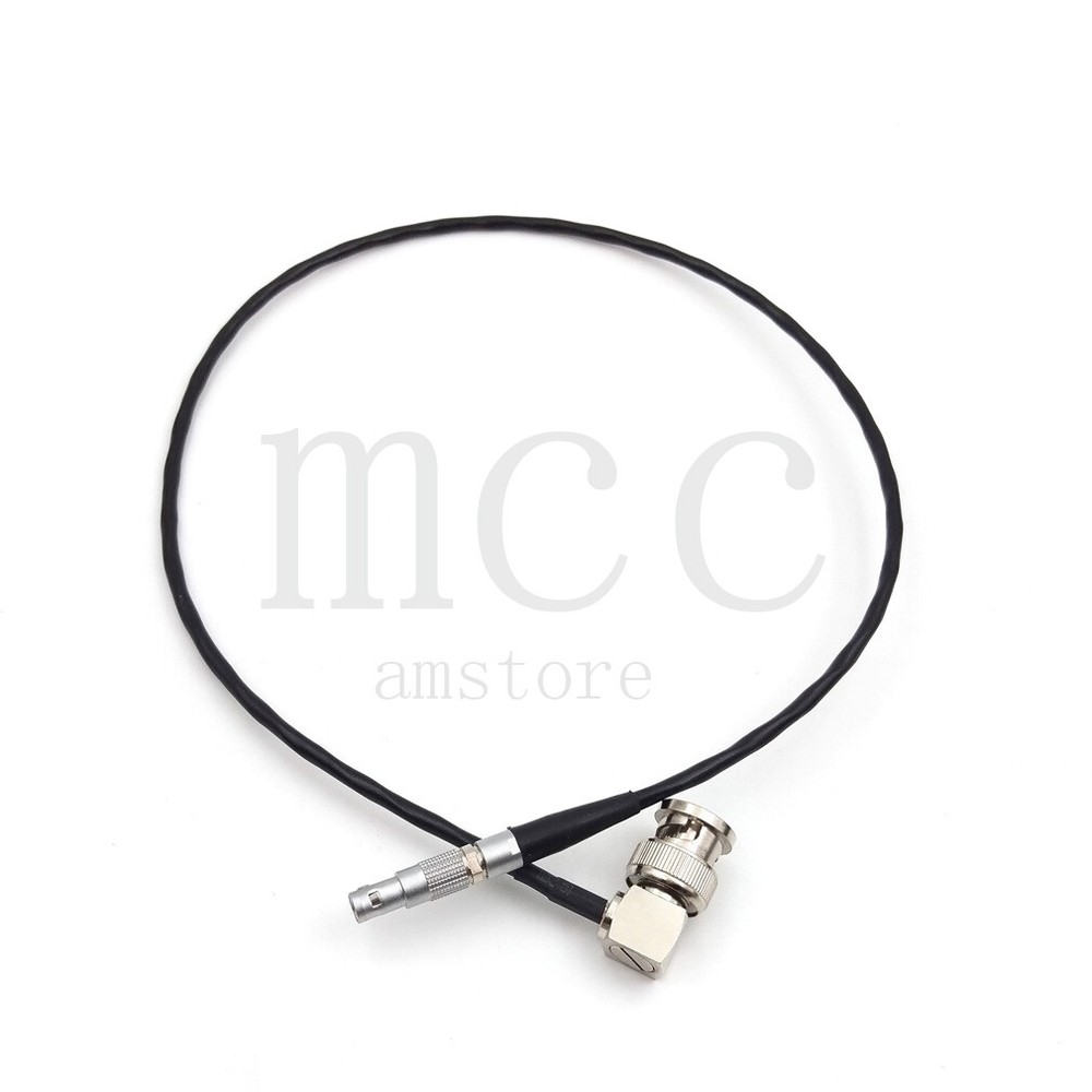 Right Angle BNC to 00b 4 Pin Timecode Cable for Red Epic Scarlet Camera 20"