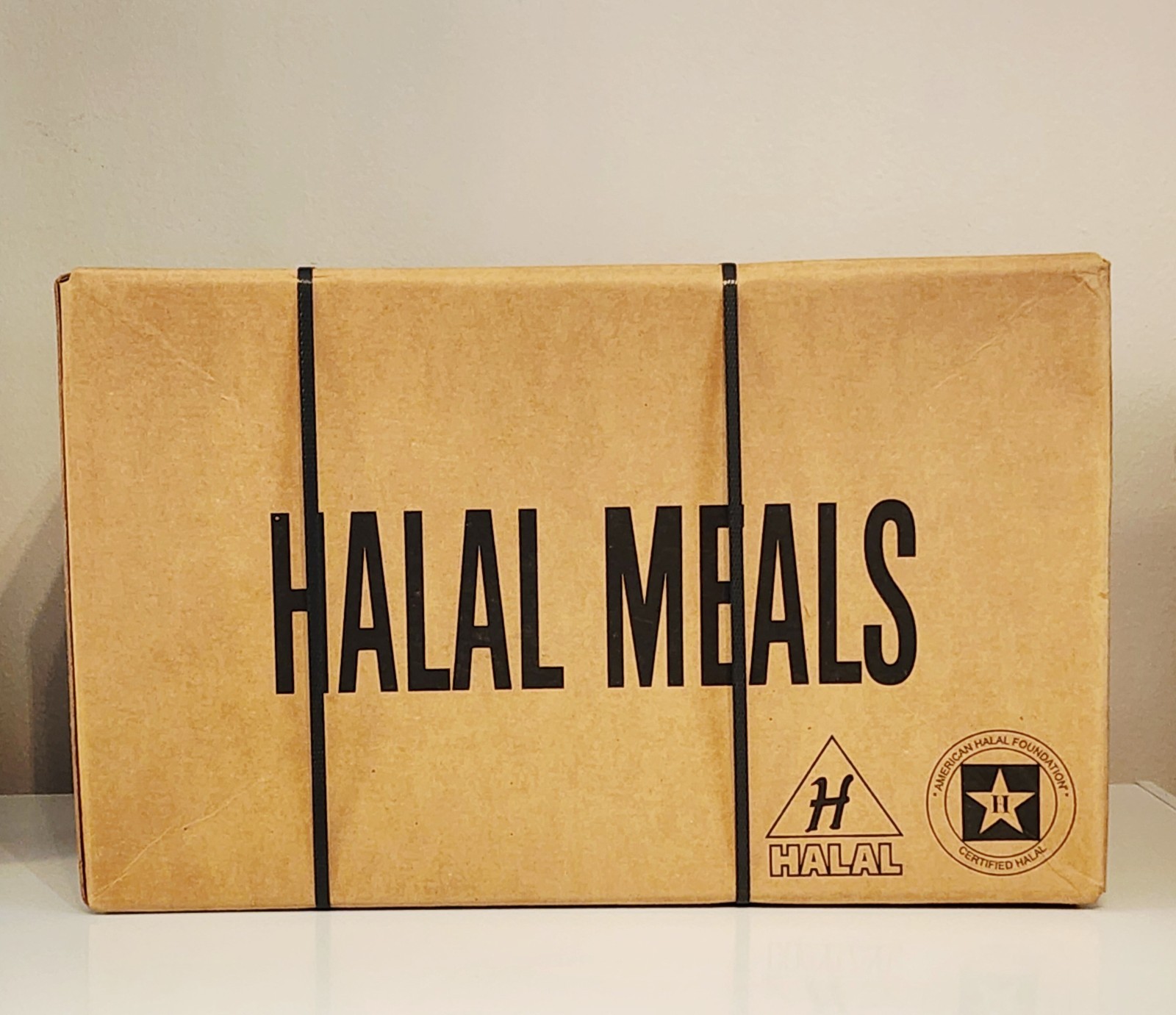 New USGI Military HALAL MRE Case Ready to Eat Meals Inspection 2028