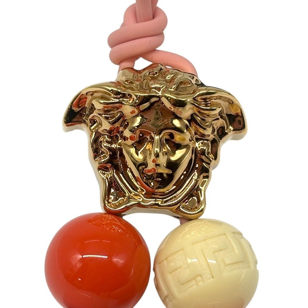 Versace Multicolor La Medusa Charm Strap Used