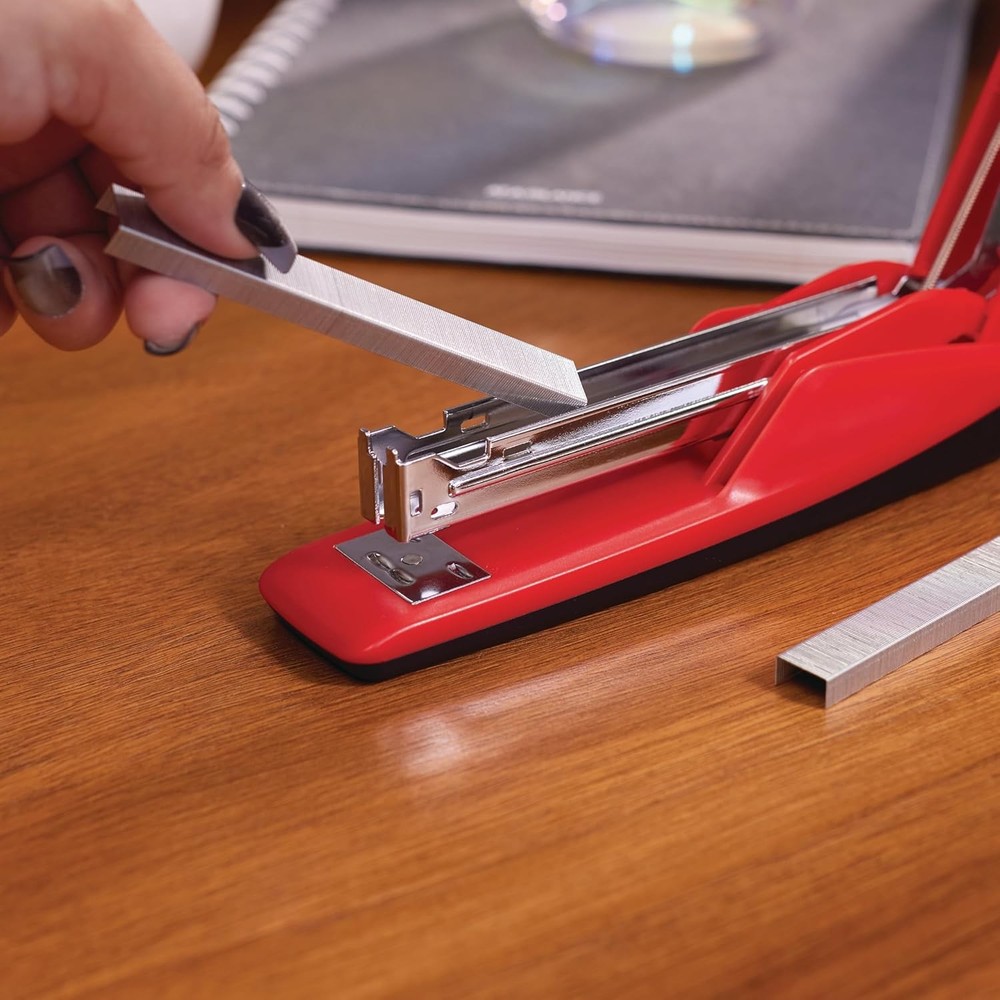 Swingline Stapler, 20 Sheet Capacity, 545 Desktop Regular, Rio Red