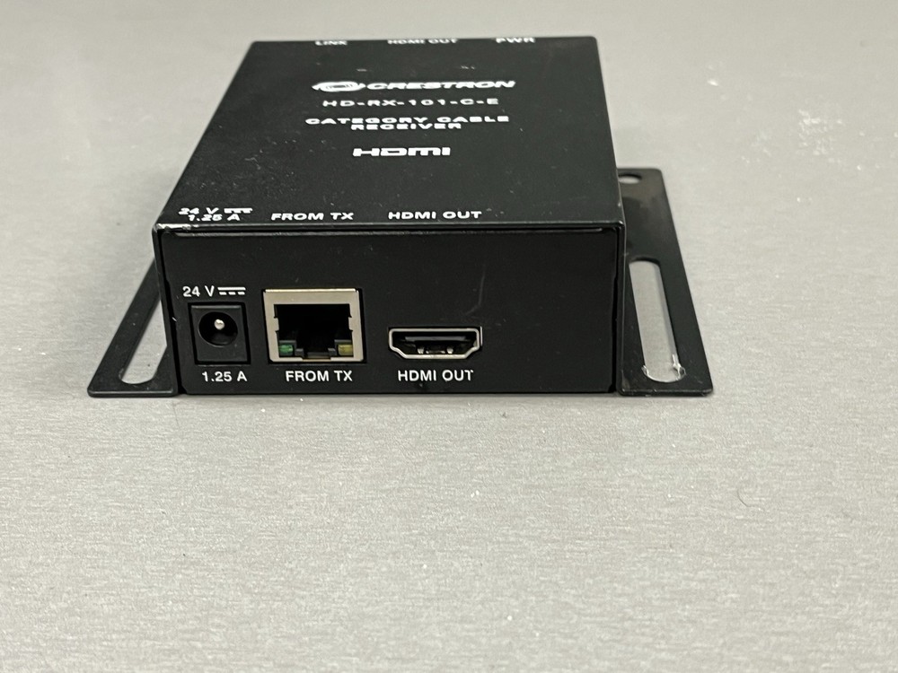 Crestron HD-RX-101-C-E Category Cable HDMI Receiver No Power Adapter