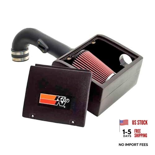 Cold Air Intake System: High-Flow Air Filter, Increase Performance & Towing: