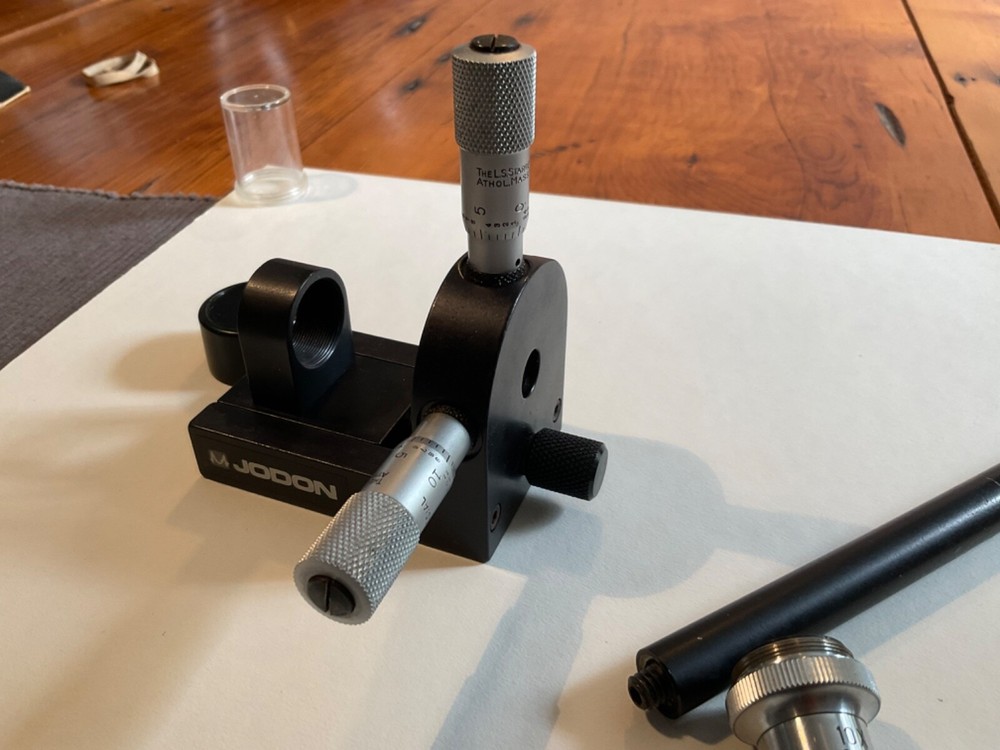 Jodon Engineering, Model LPSF-100 Spatial Filter with objective, and pinhole.