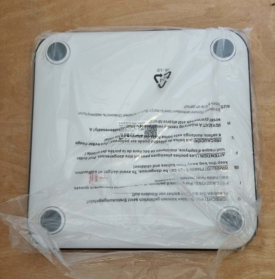 Baifros Body Composition Scale, Black - FI290WB