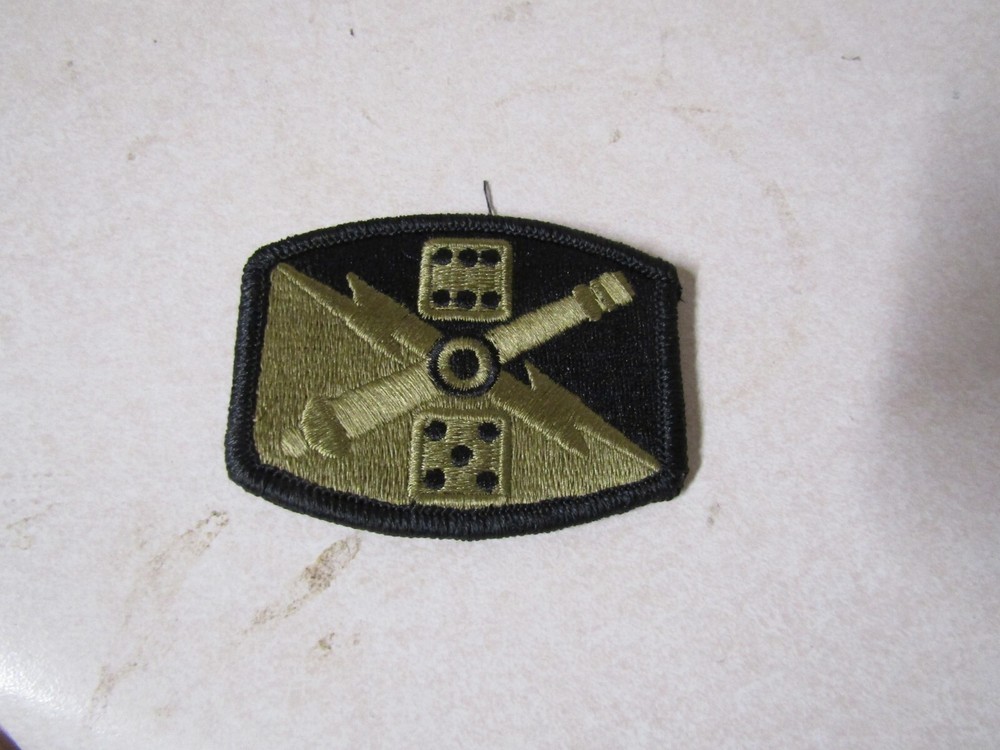MILITARY PATCH HOOK AND LOOP US ARMY OCP MULTICAM 65TH FIRES BRIGADE