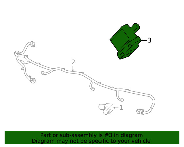 Genuine GM Control Module 85131833