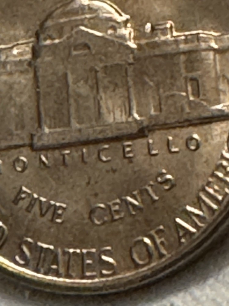 1950 Jefferson Nickel D over D /FS.