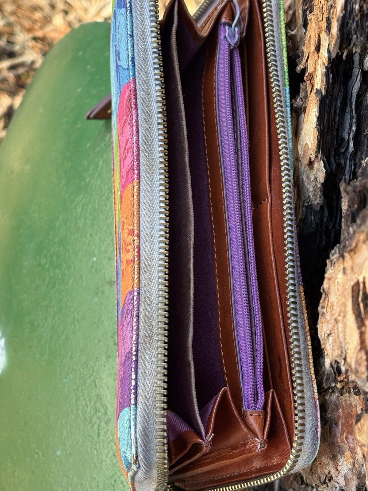 Dooney & Bourke x Disney Parks Rainbow Character Zip Wristlet Wallet