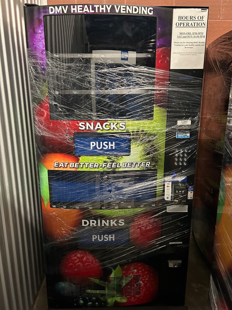 Combo Snack & Drink Vending Machines