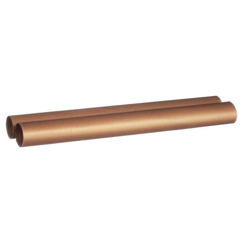 Non-Stick Copper Grill & Baking Mats 2 Pack Easy Clean Durable Dishwasher Safe