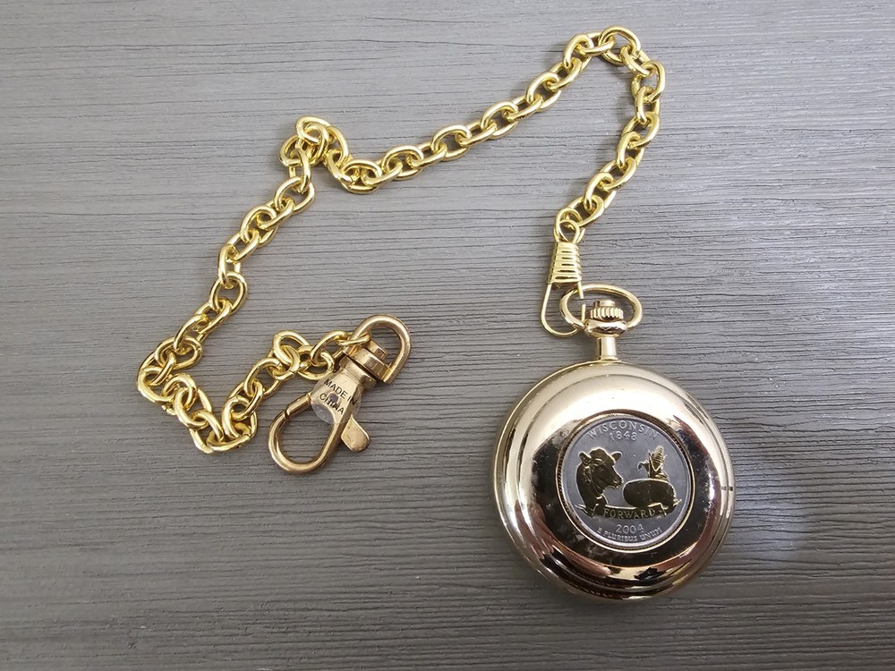 Wisconsin Quarter Stopwatch UNTESTED