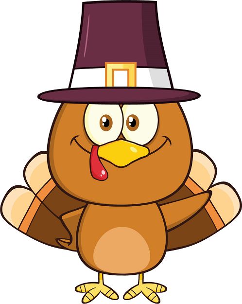 30 Custom Pilgrim Turkey Personalized Address Labels