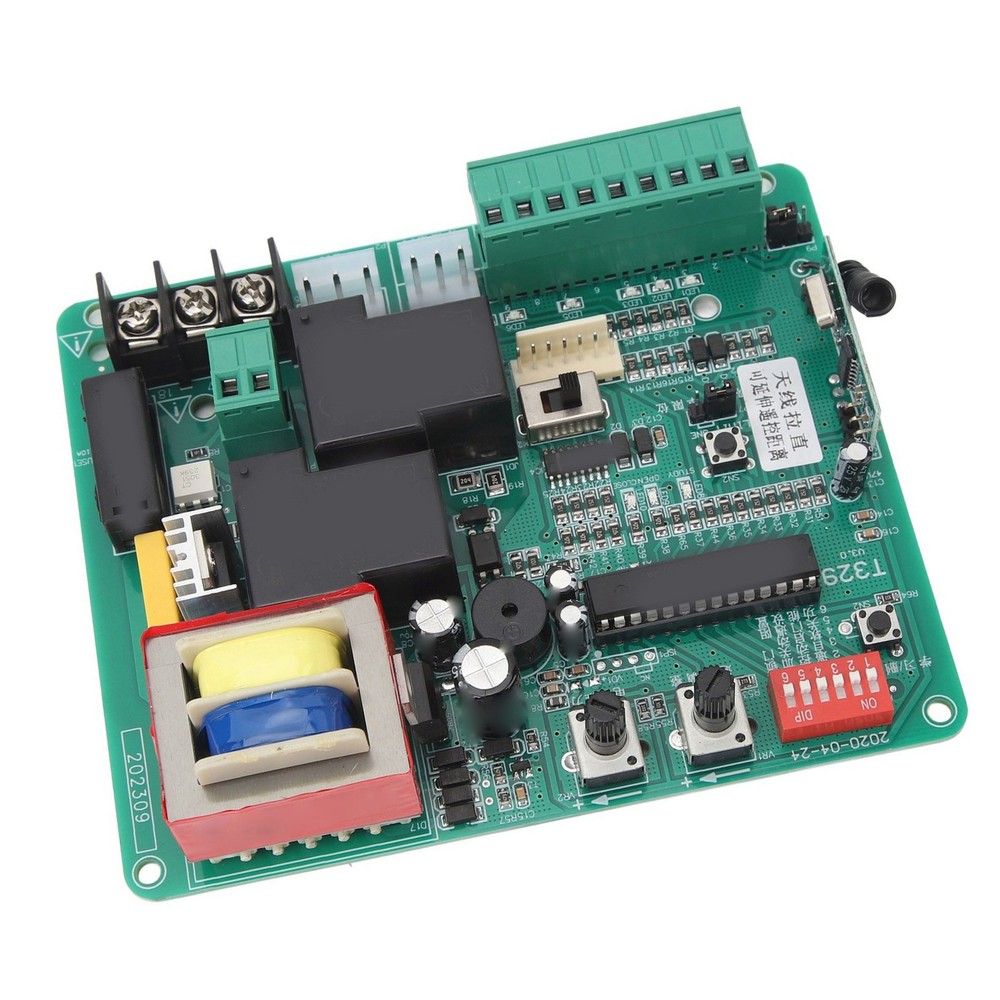 Universal Circuit Control Board For Sliding Gate Opener Main Electronic Control