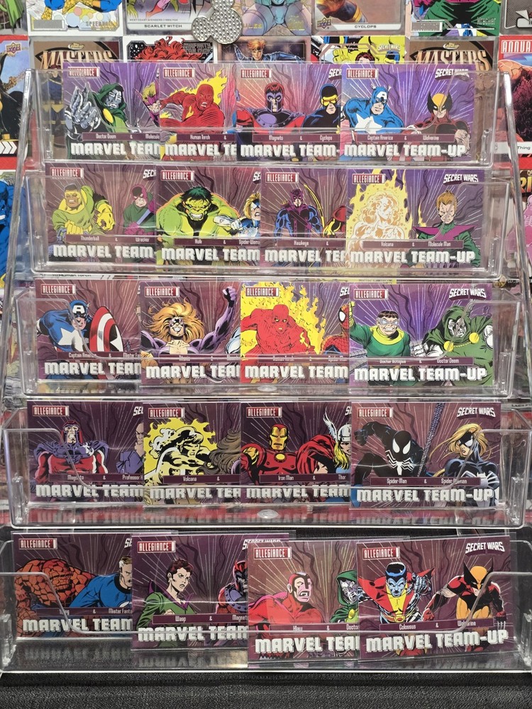 2024 UD ALLEGIANCE MARVEL SECRET WARS 1984 MARVEL TEAM-UP 1-20 complete set