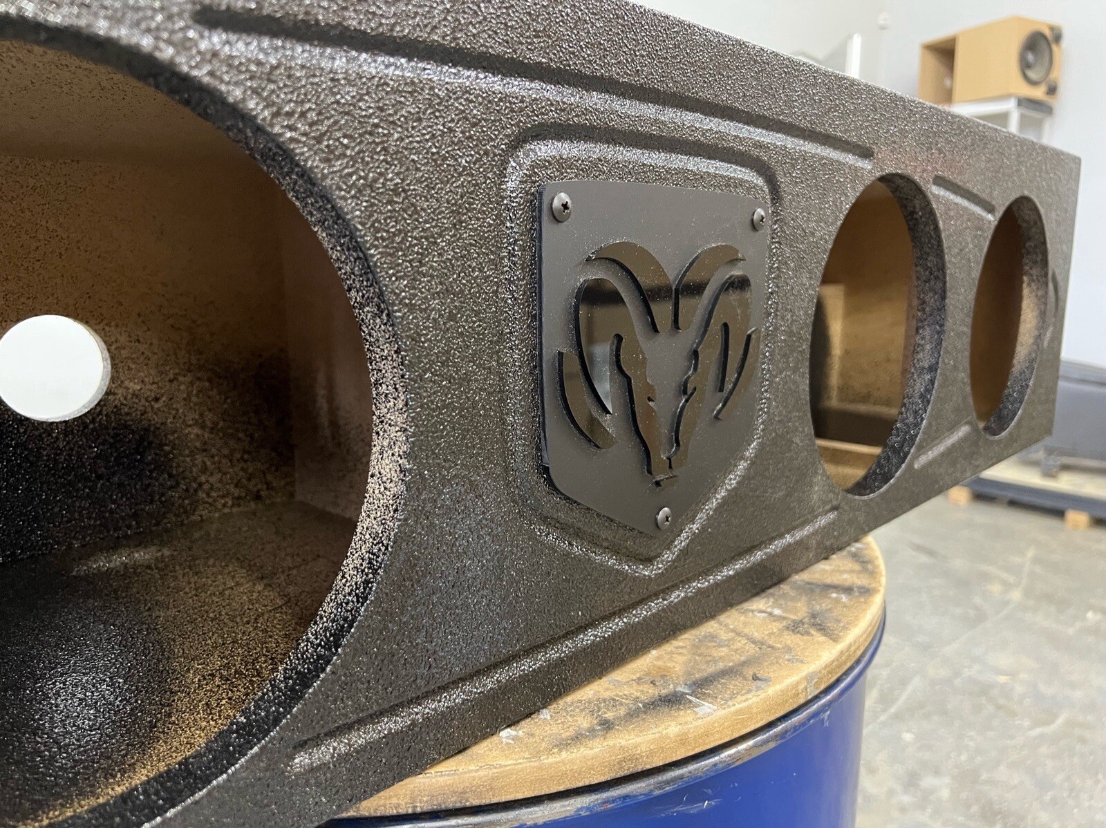 2019-2022 Dodge Ram 1500 Crew Cab Sub Box 4x8” Subwoofer Enclosure Ported