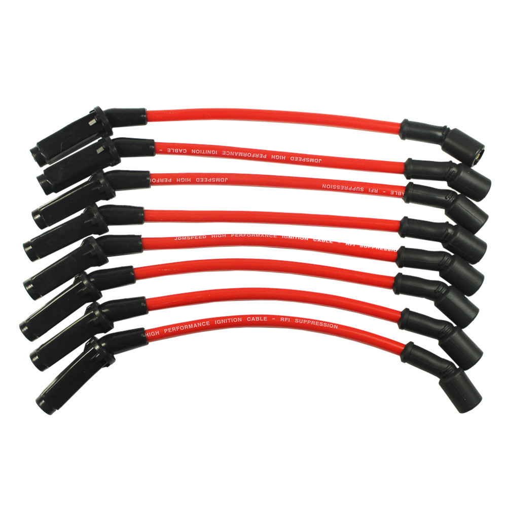 JDMSPEED Spark Plug Wires Set For CHEVY/GMC 1999-2006 LS1 VORTEC 4.8L 5.3L 6.0L