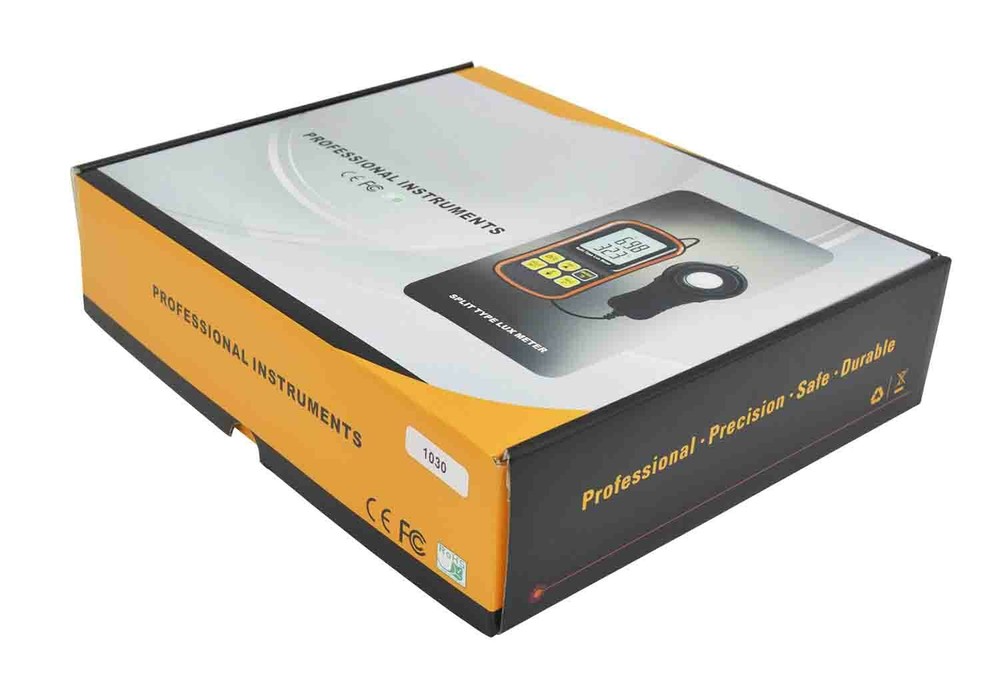 Split Type Lux Meter 1030（0 ~ 200,000Lux（0 ~20000Fc）