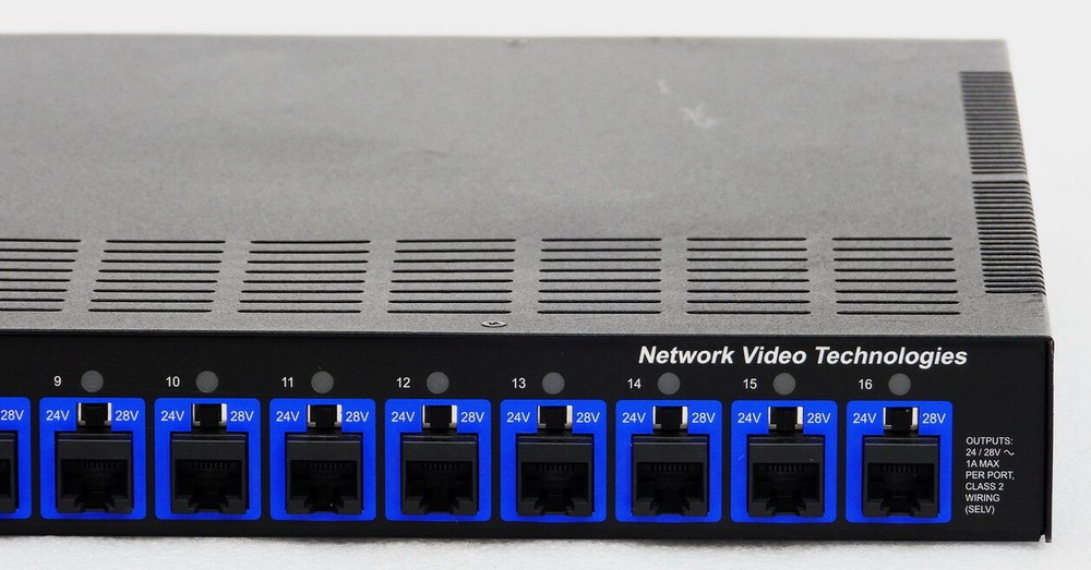 NOS NETWORK VIDEO TECHNOLOGIES NV-16PS10-PVD POWER SUPPLY CABLE INTEGRATOR HUB