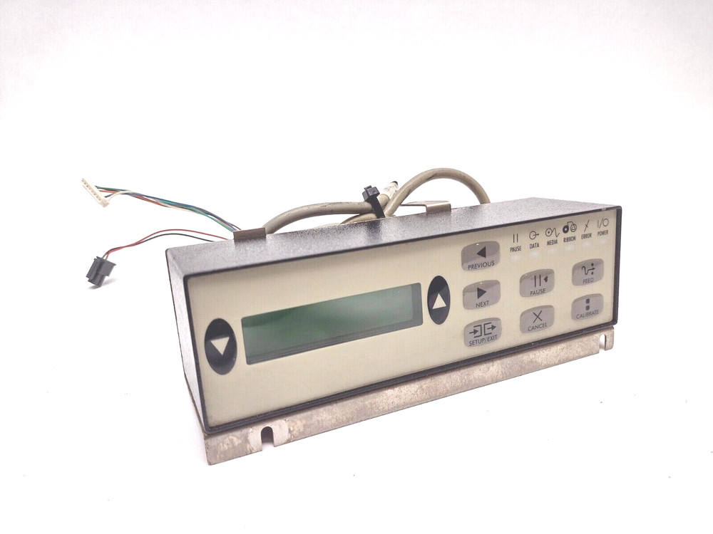 Zebra Technologies G49398M Control Panel With 37963 Cable