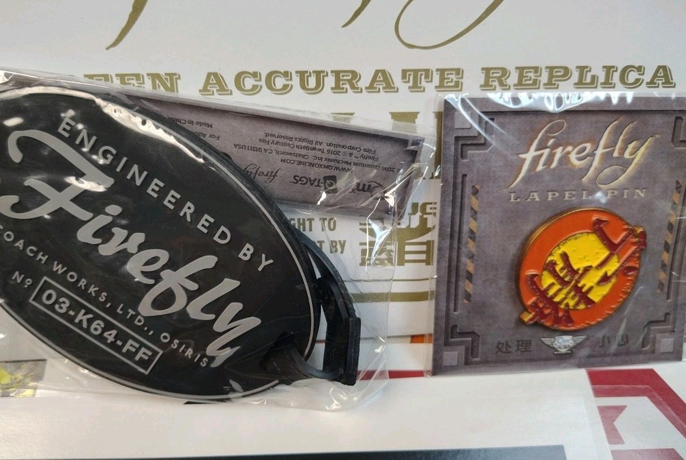 Serenity/Firefly Screen Accurate Replica Cargo Labels prop