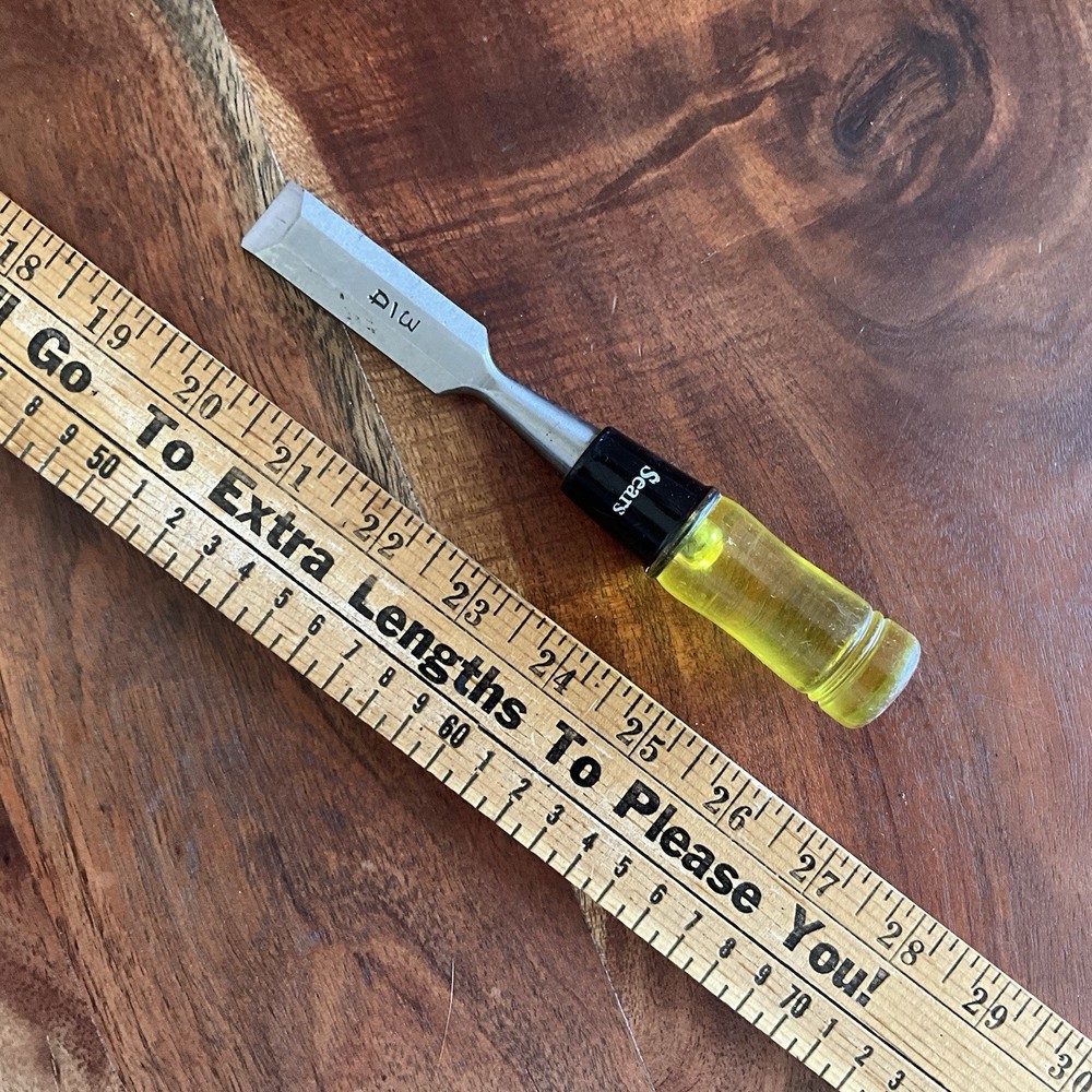 Vintage Sears 3/4" Wood Chisel