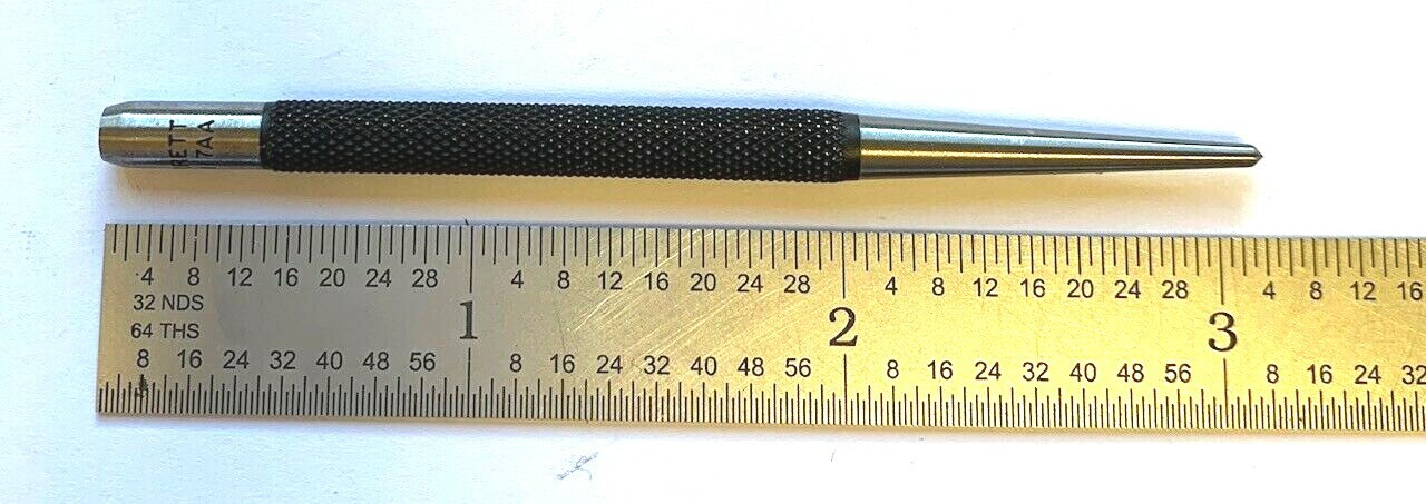 STARRETT 5 PIECE CENTER PUNCH SET IN CASE #S117PC #50488