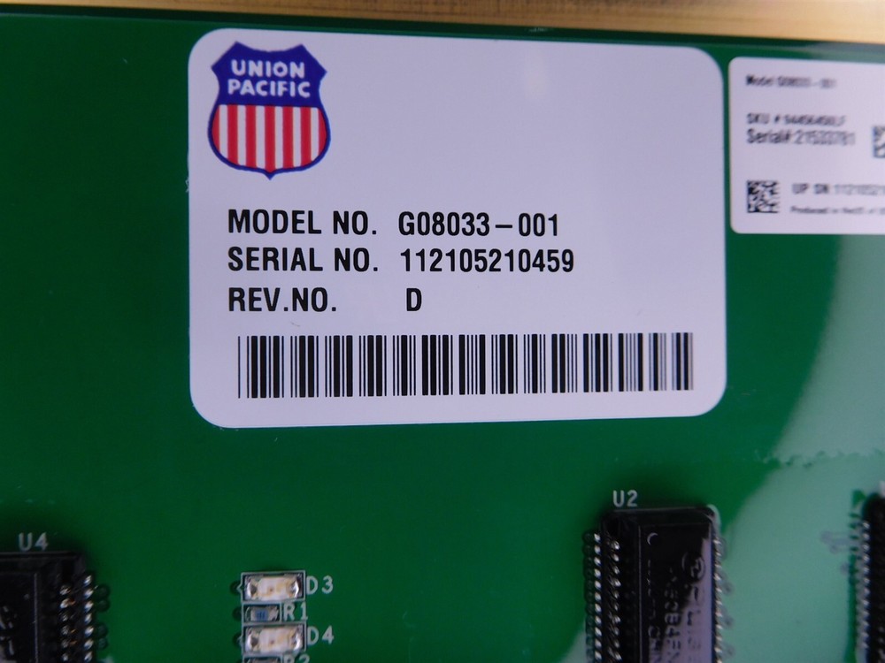Union Pacific G08033-001 4G COM Communication CARD Module (S8-12)