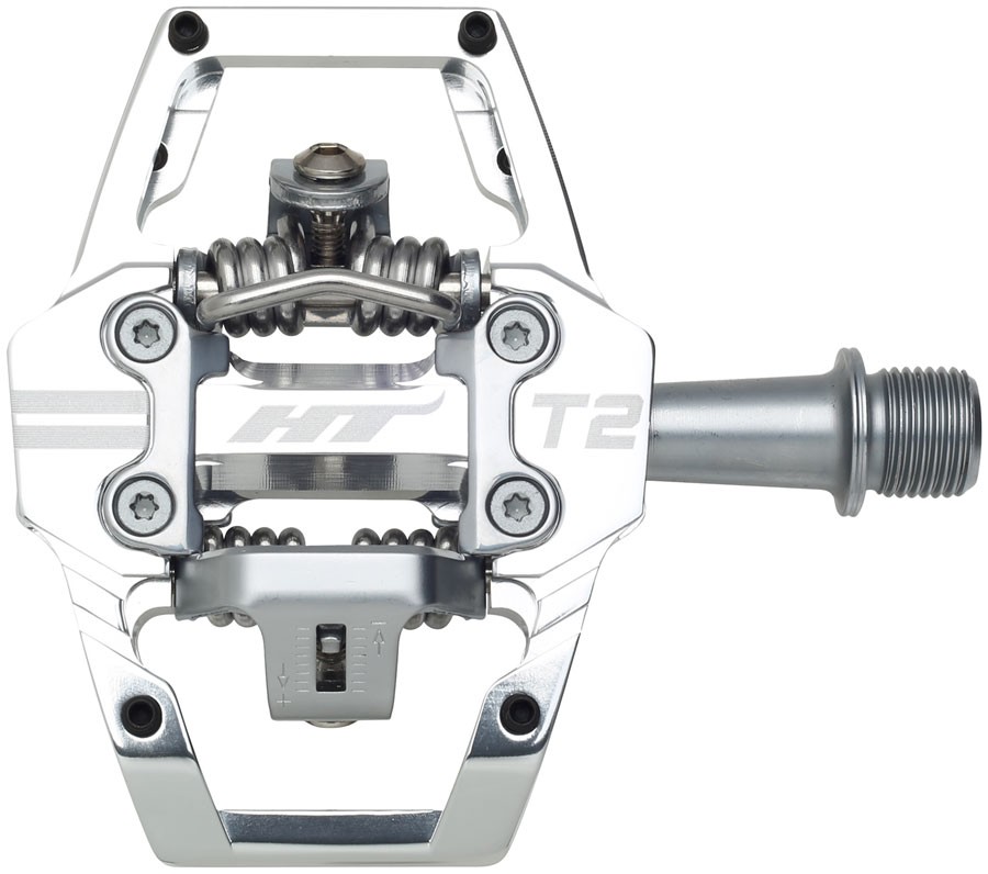 T2 Pedals - HT Components T2 Pedals - Dual Sided Clipless with Platform,