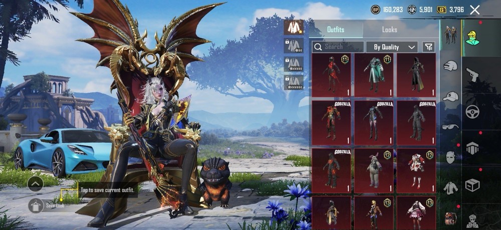 PUBG Mobile X-Suit, Glider, Vehicle, Weapon, Set, Level, Special Effect Bundle