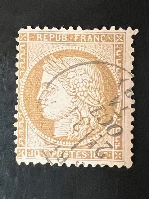 France stamp 54 used (1)