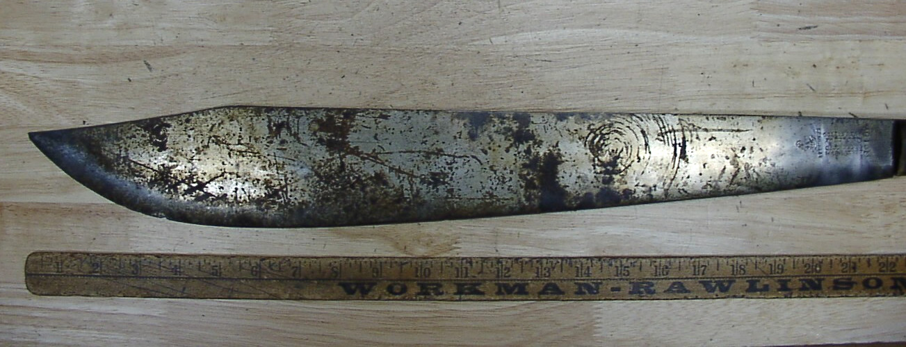 Early U.S. Army Experimental Collins Legitimus Hartford No. 157 Machete Sword